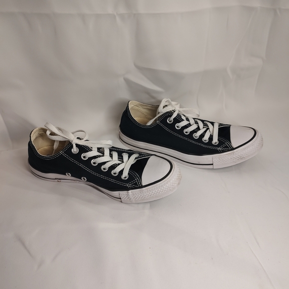 Converse All Star OX Black - W9166 Size 7 GUC - Picture 5 of 7
